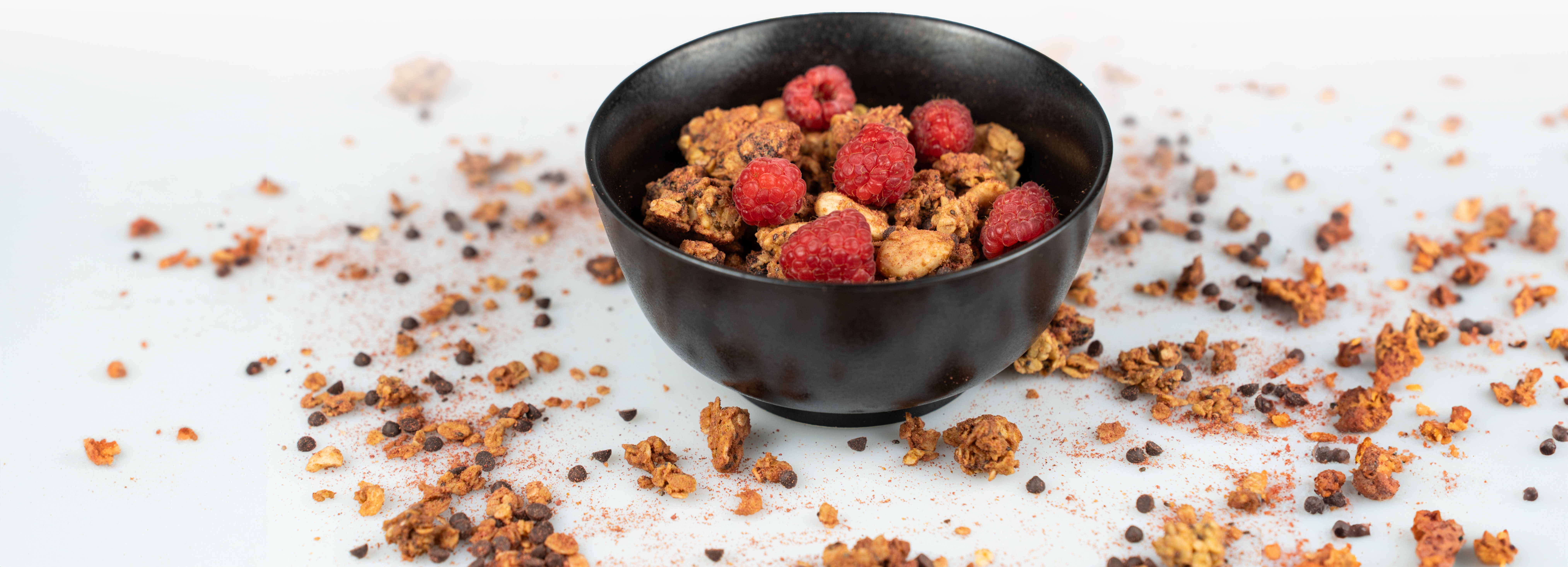 granola choco raspberry